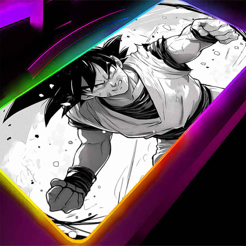 Laptop Mouse - RGB Mouse Pad Dragon Ball Trunks