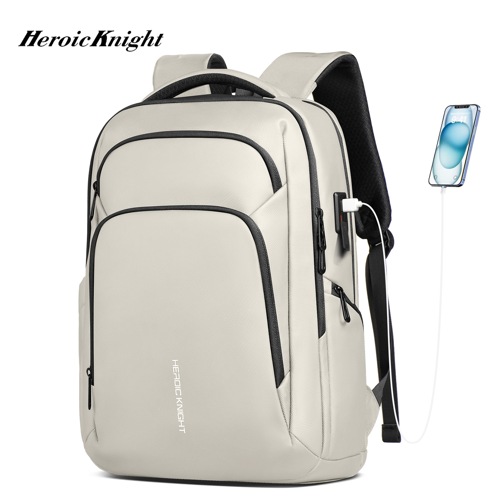 Usb Hub - Heroic Knight İş Adamı Sırt Çantası,