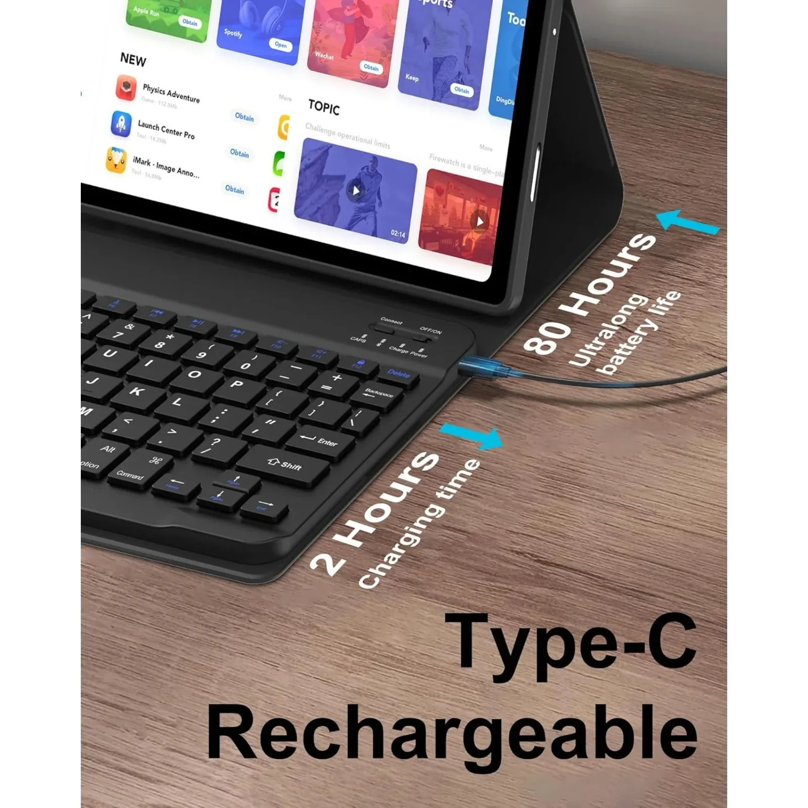 Samsung Tab S4 T830 10.5 inç T - Keyboard Cover incelemesi ve fiyatı