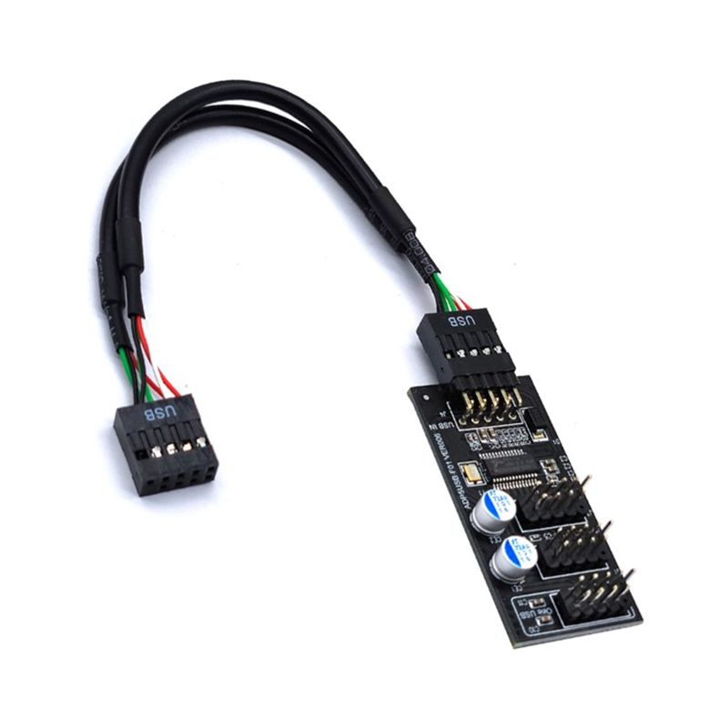 ABQX 9 Pin USB Hub Konnektörü, - Usb Hub incelemesi ve fiyatı