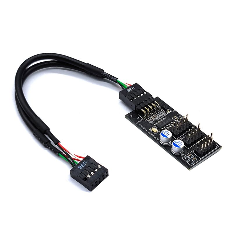ABQX 9 Pin USB Hub Konnektörü, - Usb Hub incelemesi ve fiyatı