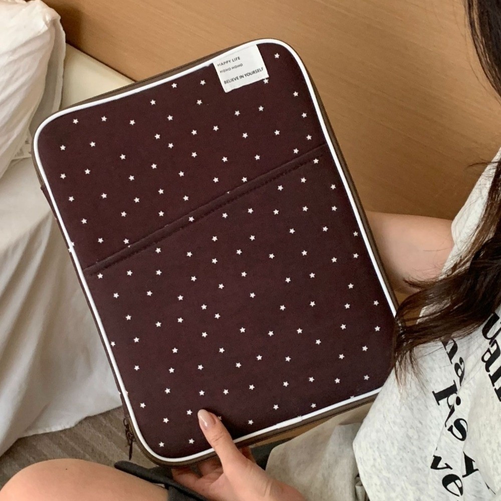Kadife Yıldız Baskılı Dizüstü  - Laptop Sleeve incelemesi ve fiyatı