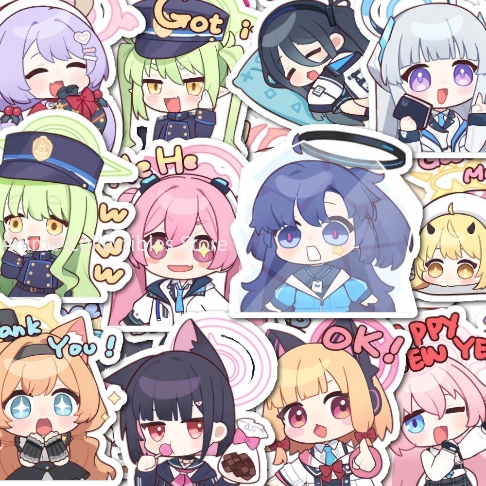 48 adet Anime Blue Archive Mis - Laptop Original Accessories incelemesi ve fiyatı