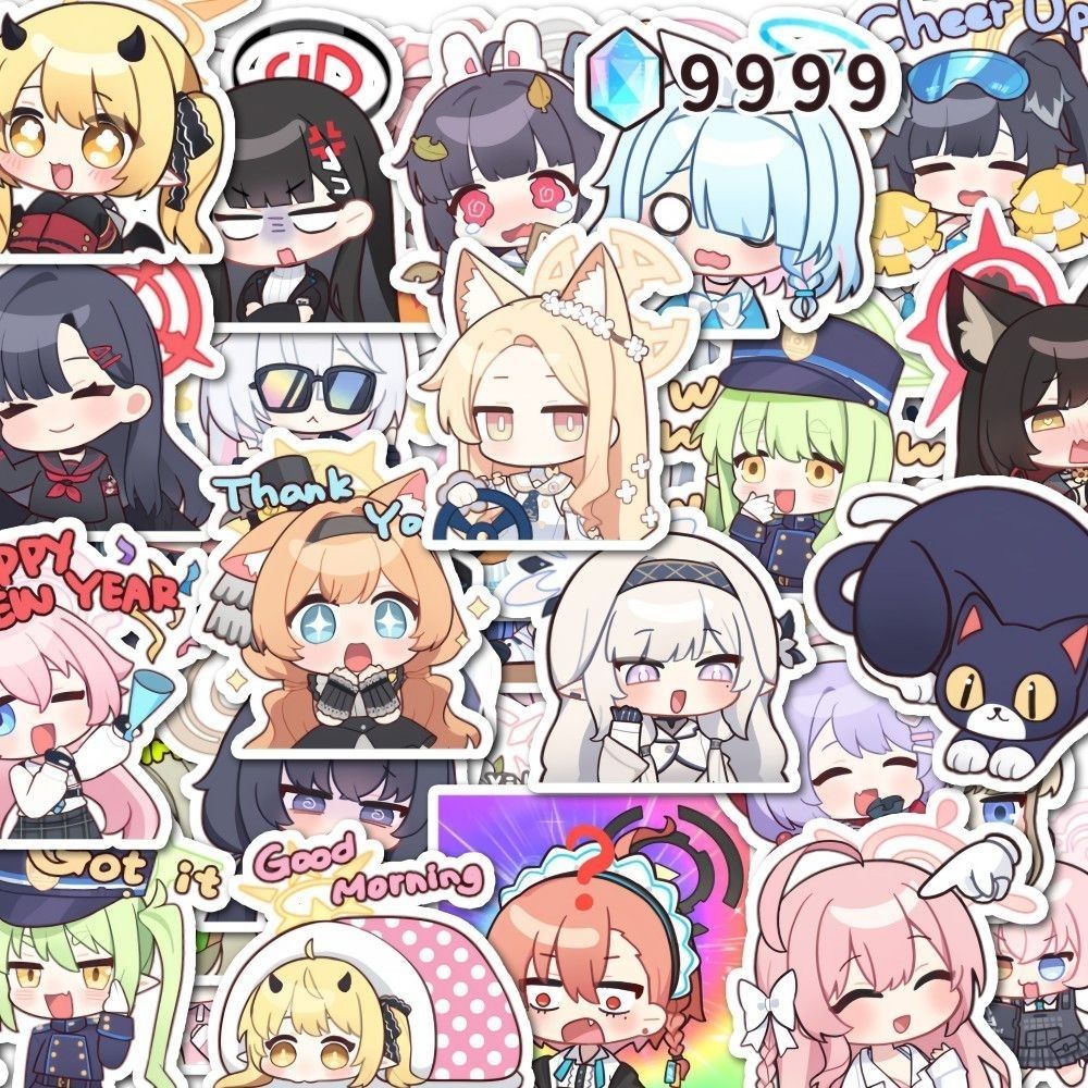 48 adet Anime Blue Archive Mis - Laptop Original Accessories incelemesi ve fiyatı