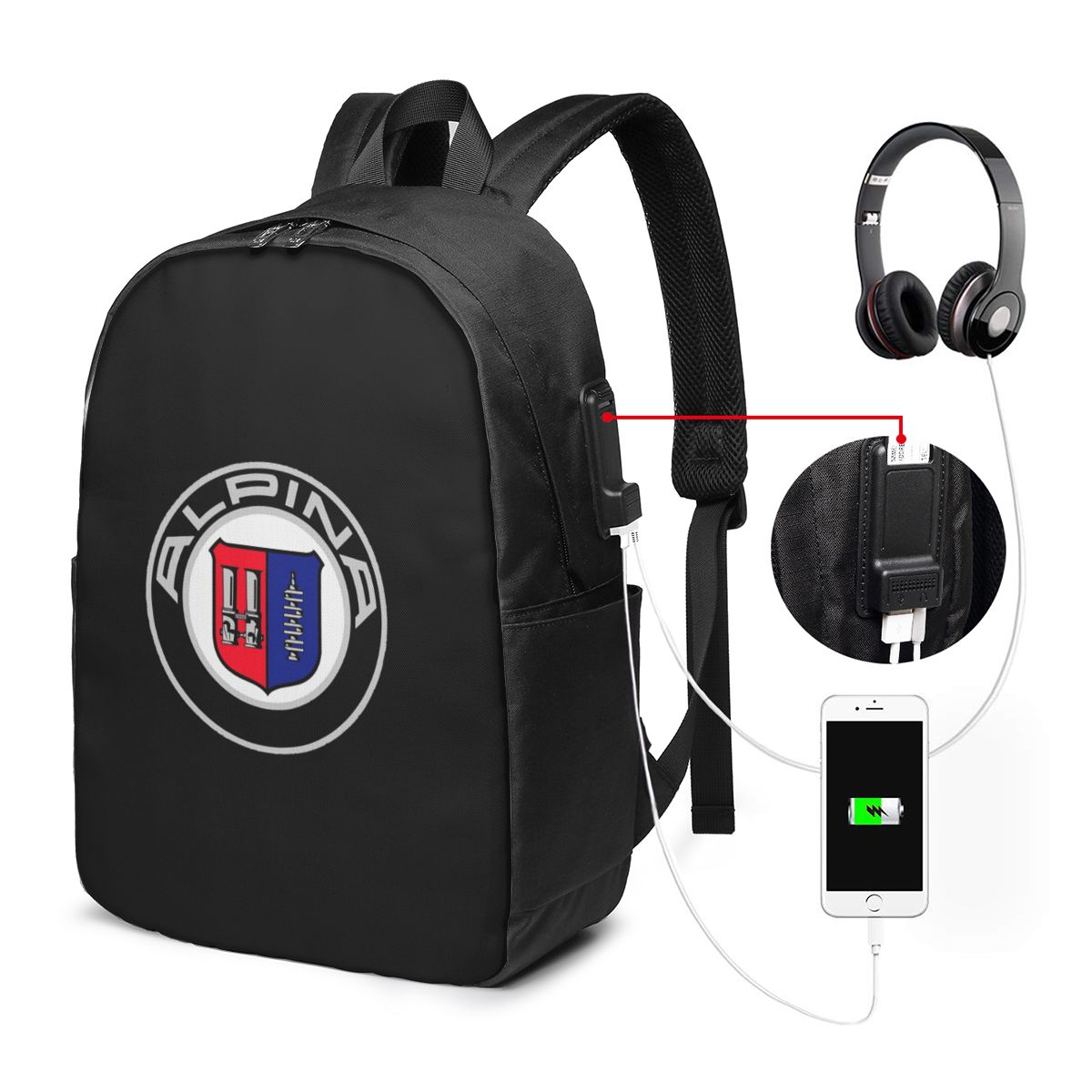 Alpina - Klasik Araba Logoları - Laptop Bag incelemesi ve fiyatı