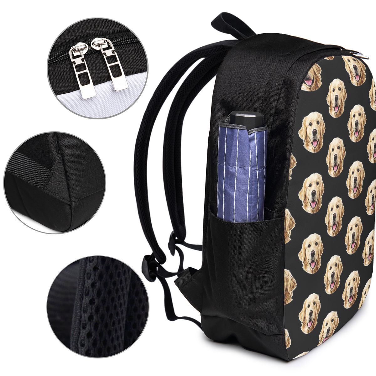 Komik Golden Retriever Yüz Por - Laptop Bag incelemesi ve fiyatı