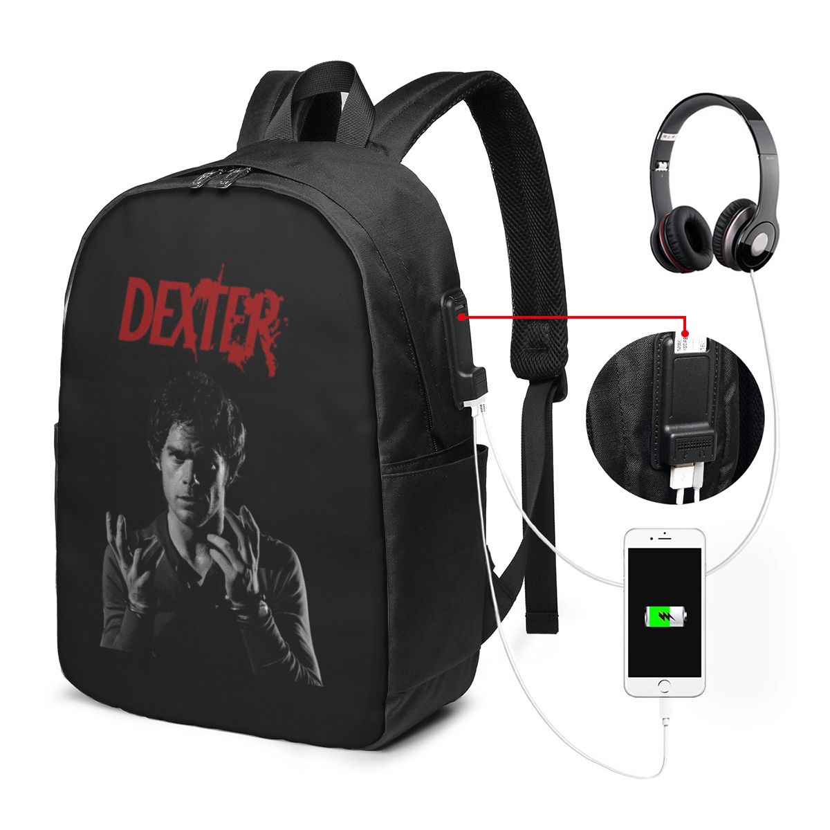 Film Dexter Morgan Sırt Çantas - Laptop Bag incelemesi ve fiyatı